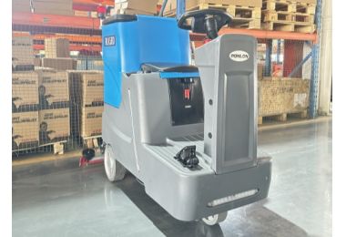 RONLON Industrial floor scrubber will be shipped to the Netherlands.