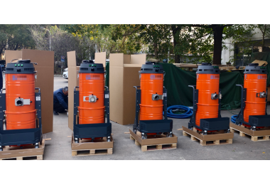 A New Batch of Industrial Vacuum Cleaners Ready for Delivery