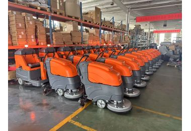 Floor Scrubbers Completed on Schedule and Ready for Shipment