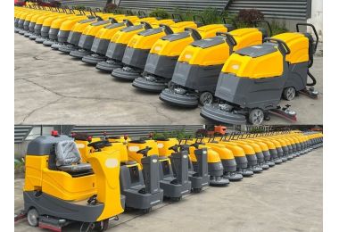 High-quality floor cleaning units are about to depart for Canada.