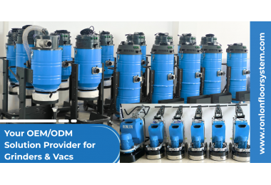 Customized Industrial Vacuum Cleaners and Floor Grinders will be sent to the United States