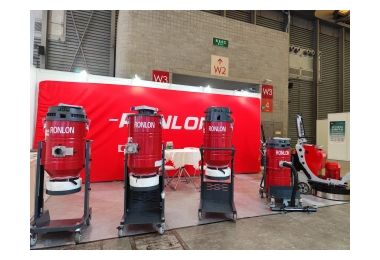 A Busy First Day at WOC Shanghai! RONLON Showcases Professional Cleaning and Floor Grinding Equipment at Booth W3H47
