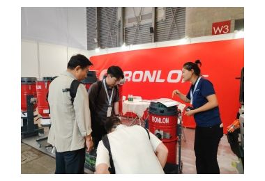 RONLON Industrial Vacuum Cleaners and Floor Grinders Receive Great Interest