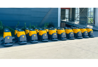 RONLON Walk-Behind Floor Scrubbers Ready to Ship in Late August for Customer