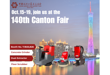 RONLON Invites You to the 140th Canton Fair – Discover New Opportunities in Professional Cleaning Equipment!