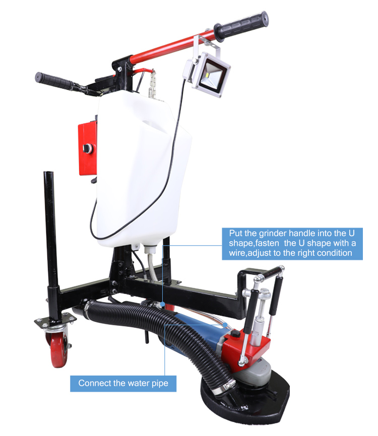 floor grinder frame